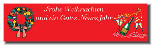 Frohe Weihnachtsbanner